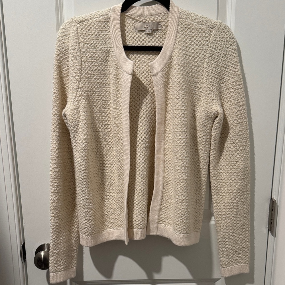 NWOT LOFT Open Cardigan